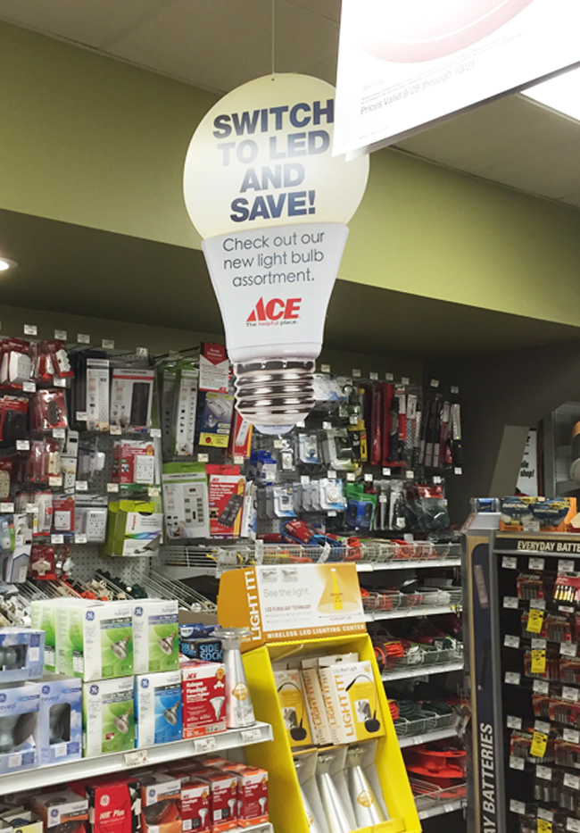 Ace Hardware Lights Up Path to Purchase Institute