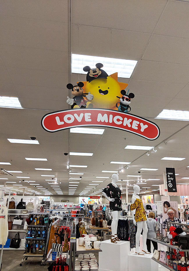 Target Mickey Mouse Welcome Summer Path to Purchase Institute