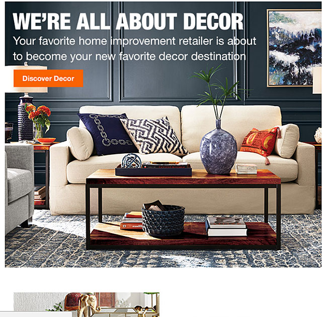 Home Depot Wants to Be a Decor Destination | Path to Purchase ...