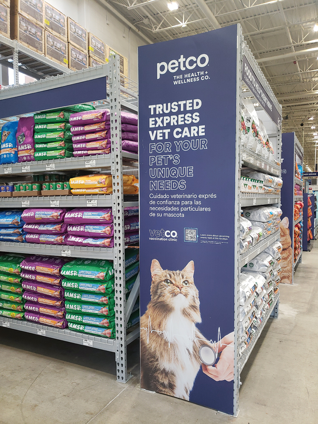 Inside Petco Store