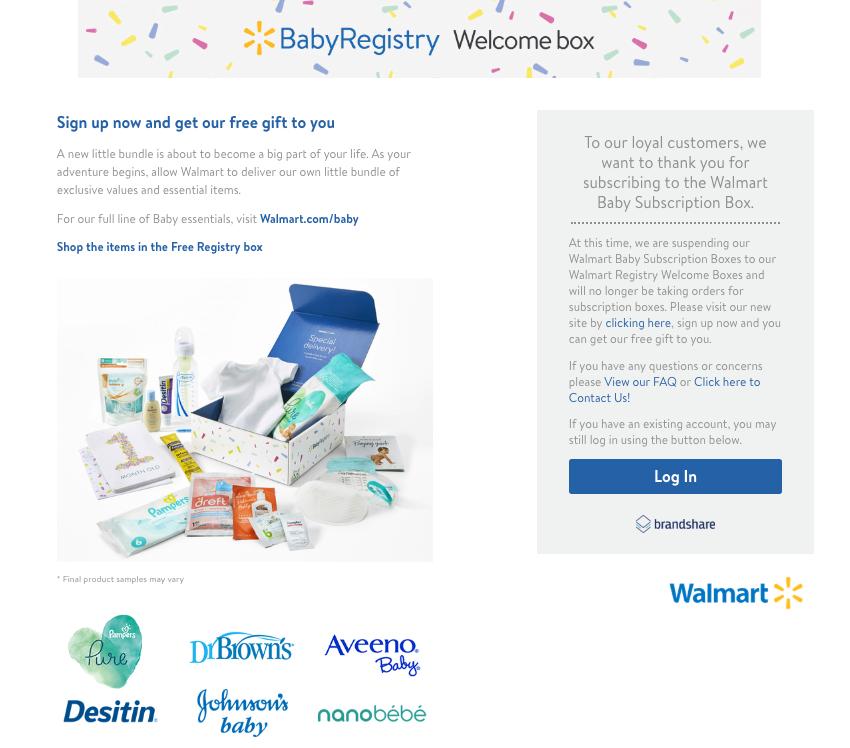 Gift Basket Walmart Baby Registry Box 2019 Baby Registry Gift Buy