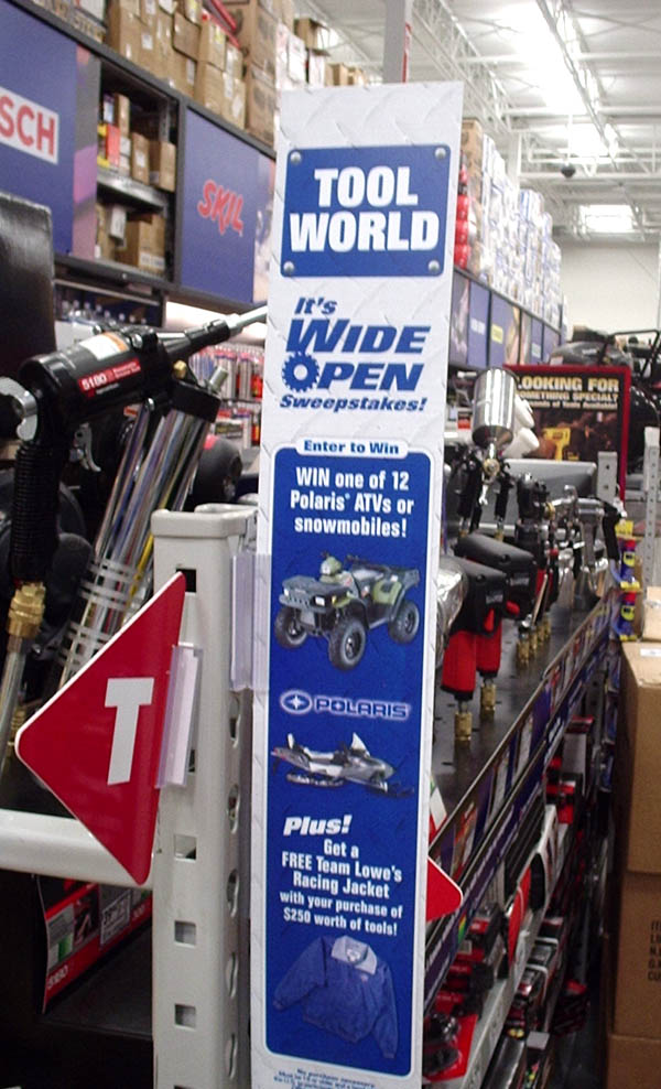Lowe s Makes Noise for Tool World Redesign Path to Purchase Institute
