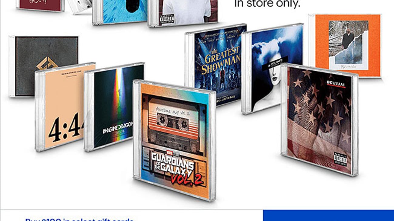 Best Buy 'Save 25%' CD Feature