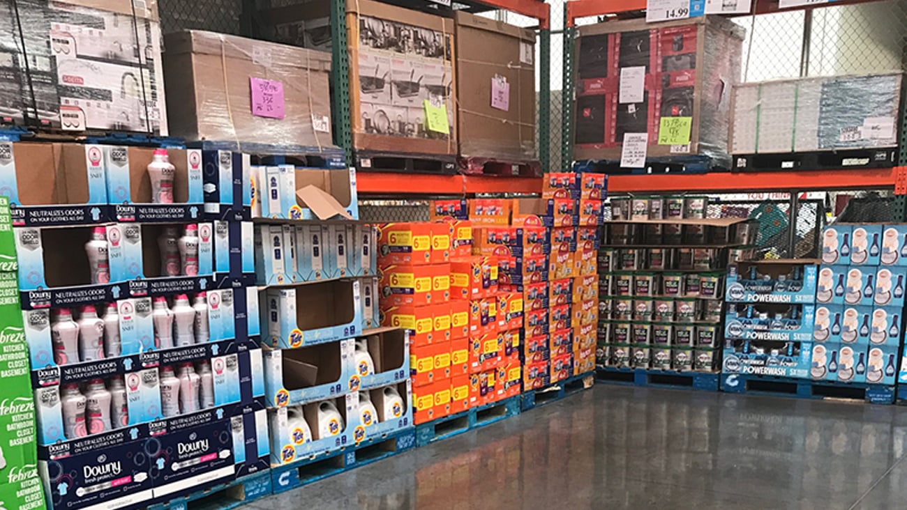 P&G Costco Pallet Display Cluster