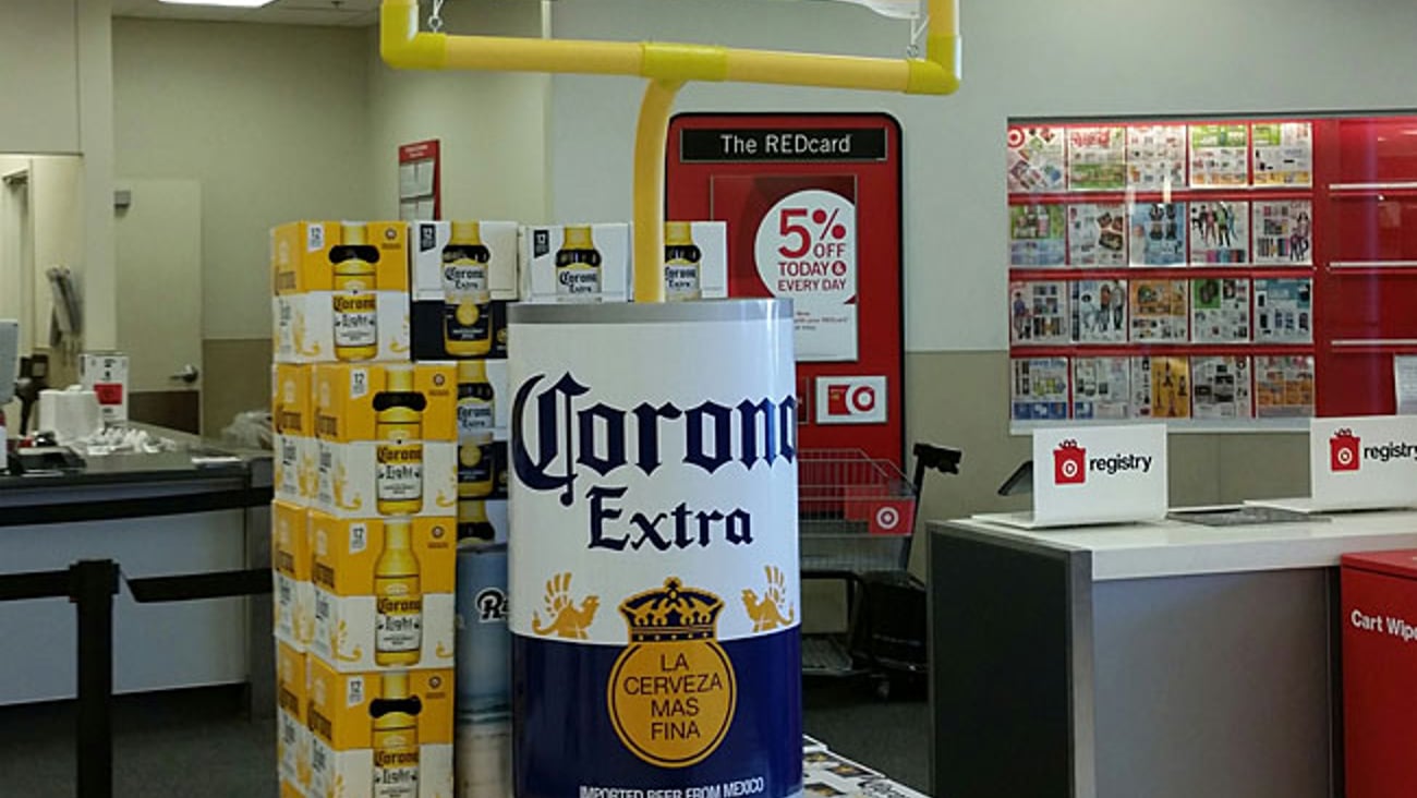 Corona 'Lime In' Target Spectacular