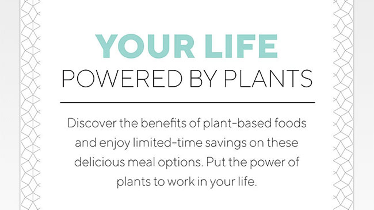 Publix 'Your Life Powered by Plants' Circular Cover & Feature