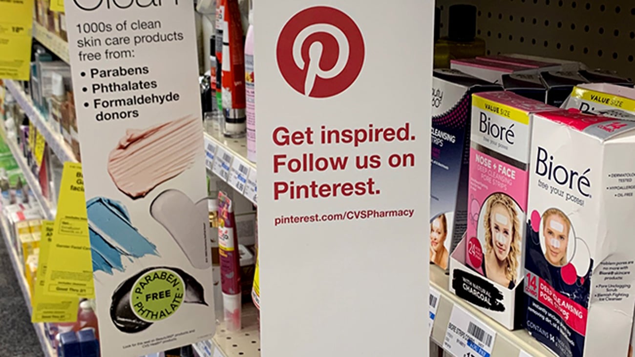 CVS 'Follow Us on Pinterest' Violator