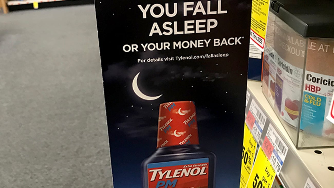 Tylenol 'Guaranteed to Help' CVS Violator