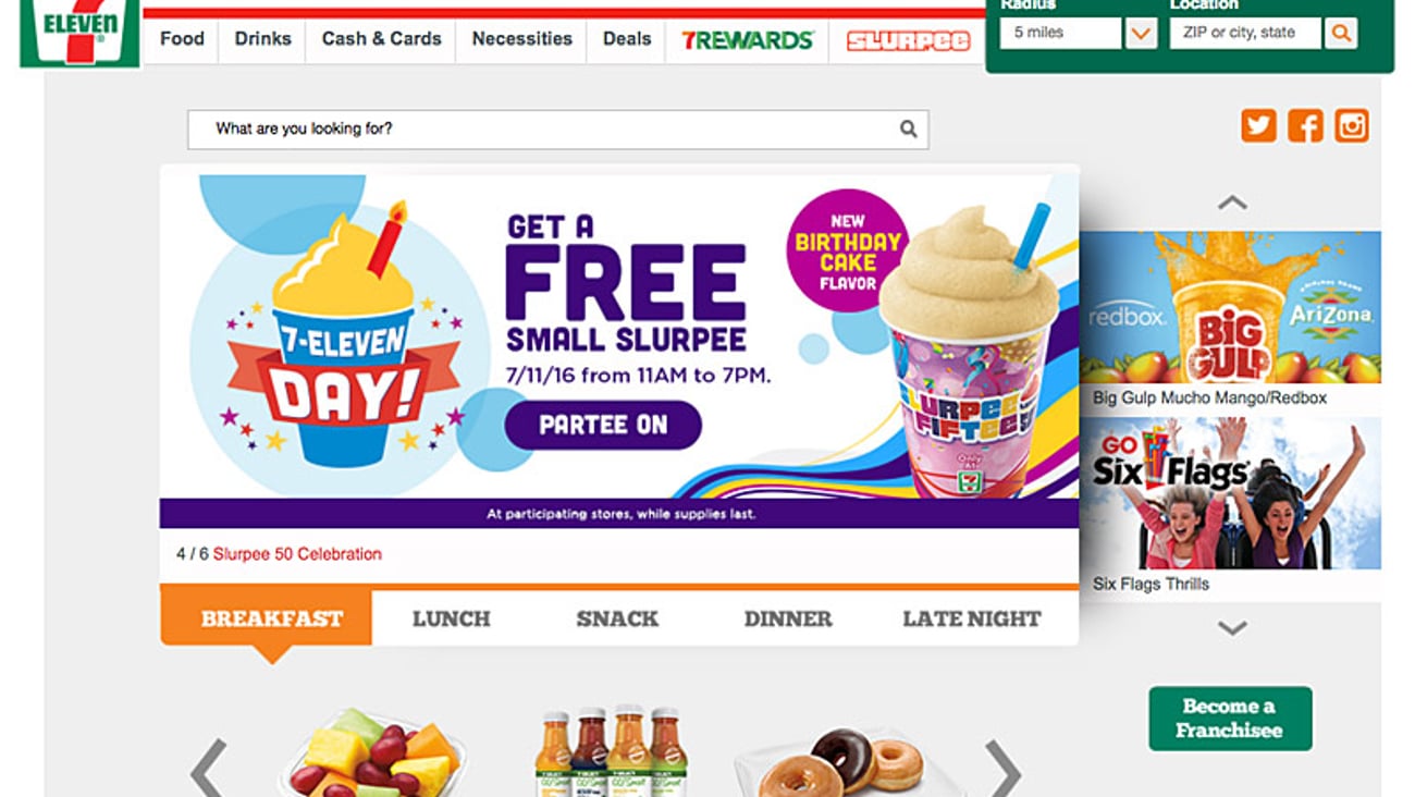 7-Eleven ‘7-Eleven Day’ Carousel Ad