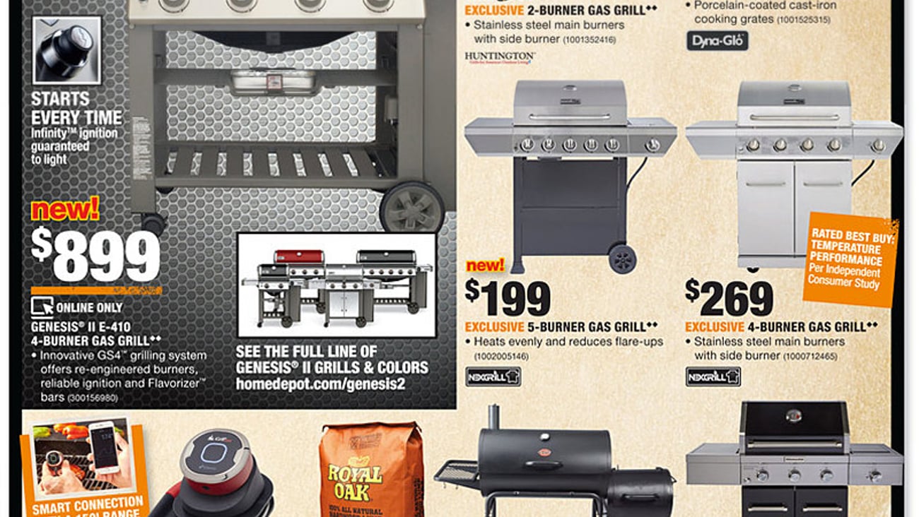 Home Depot 'Thrill of the Grill' Feature