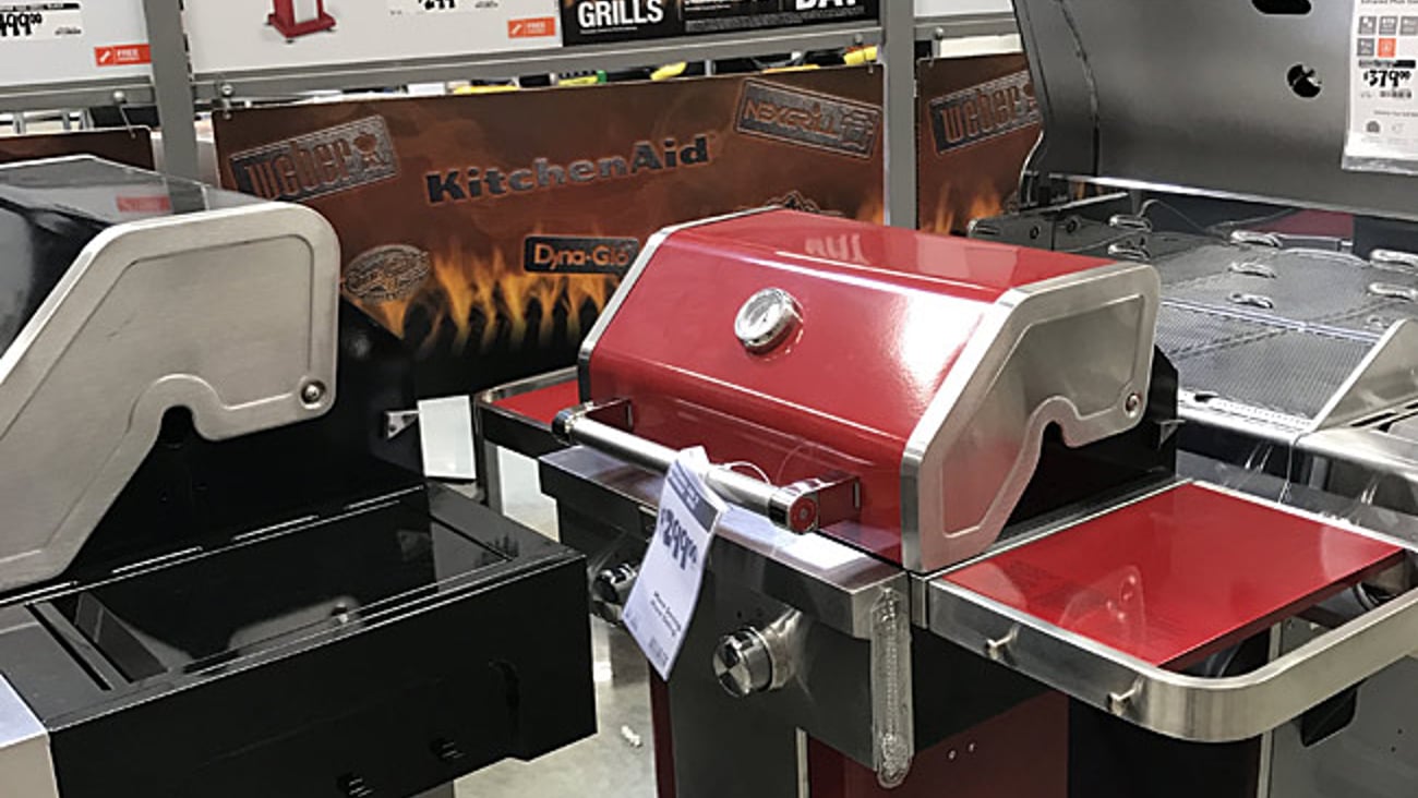 KitchenAid Home Depot 'Thrill of the Grill' Header
