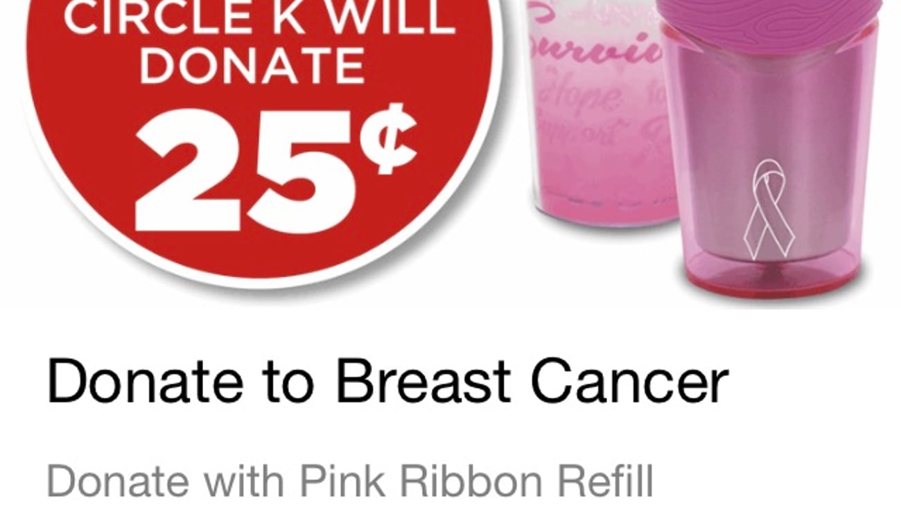 Circle K 'Donate to Breast Cancer' Mobile App Ad 