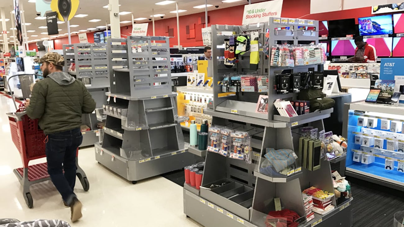 Target 'Stocking Stuffers' Floorstands