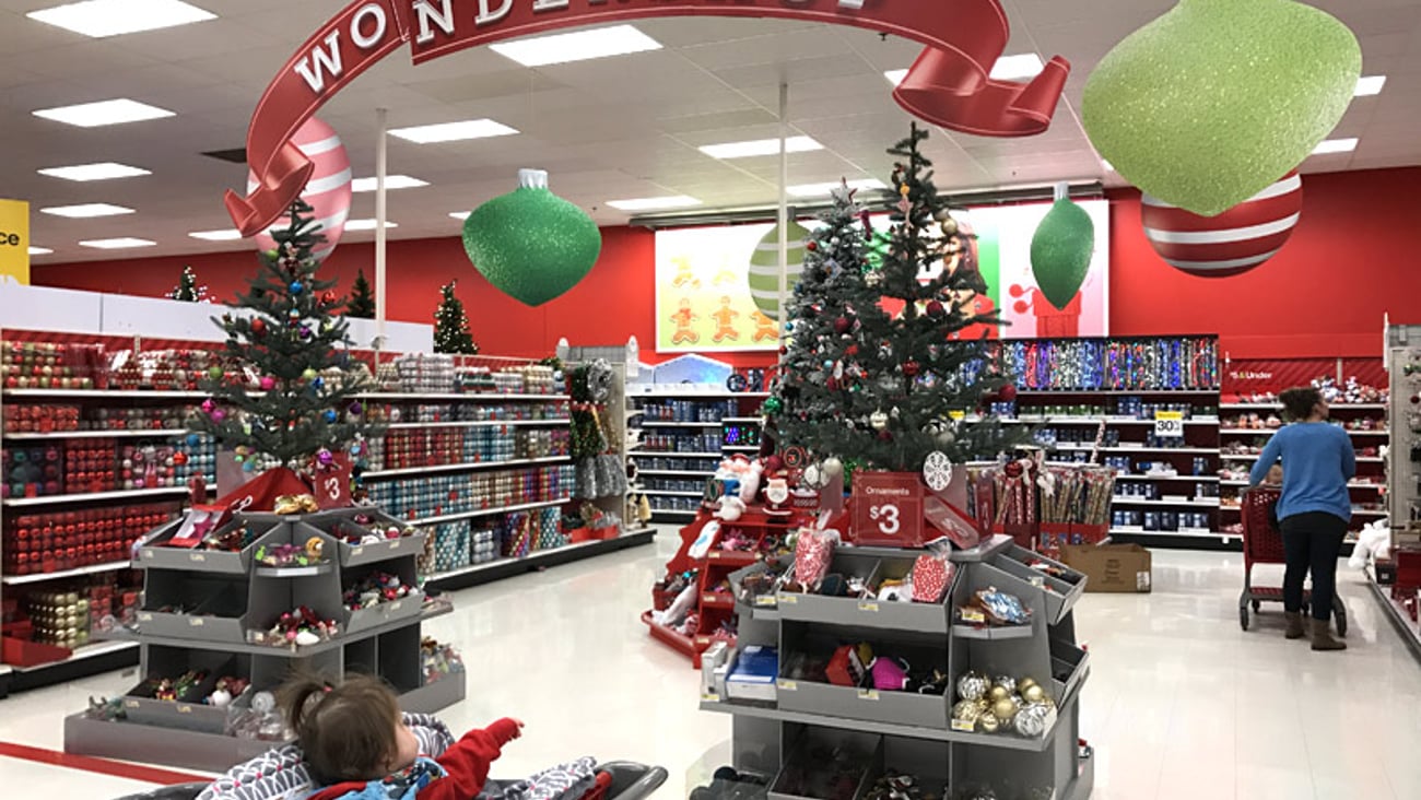 Target 'Wondershop' Ceiling Sign