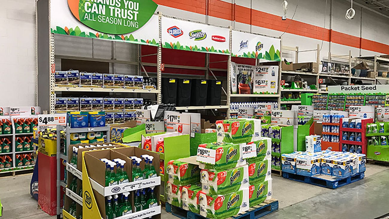 Home Depot 'Brands You Can Trust' In-Line Header