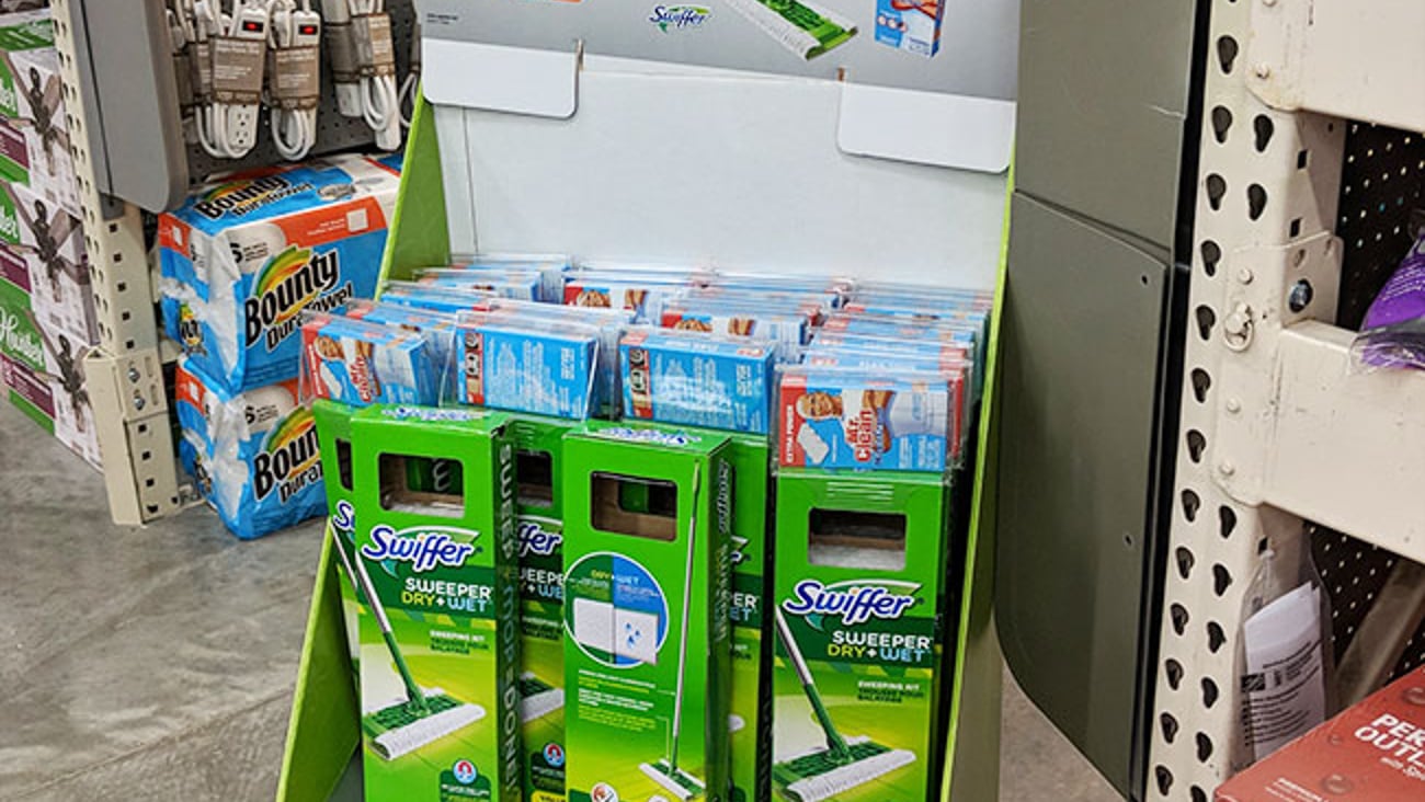 Swiffer Home Depot Floorstand