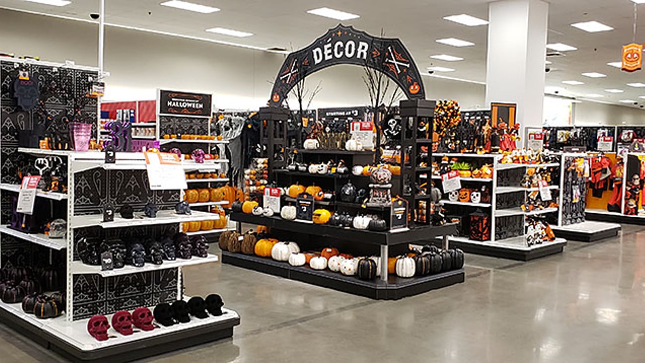 Target Halloween 'Decor' Section 