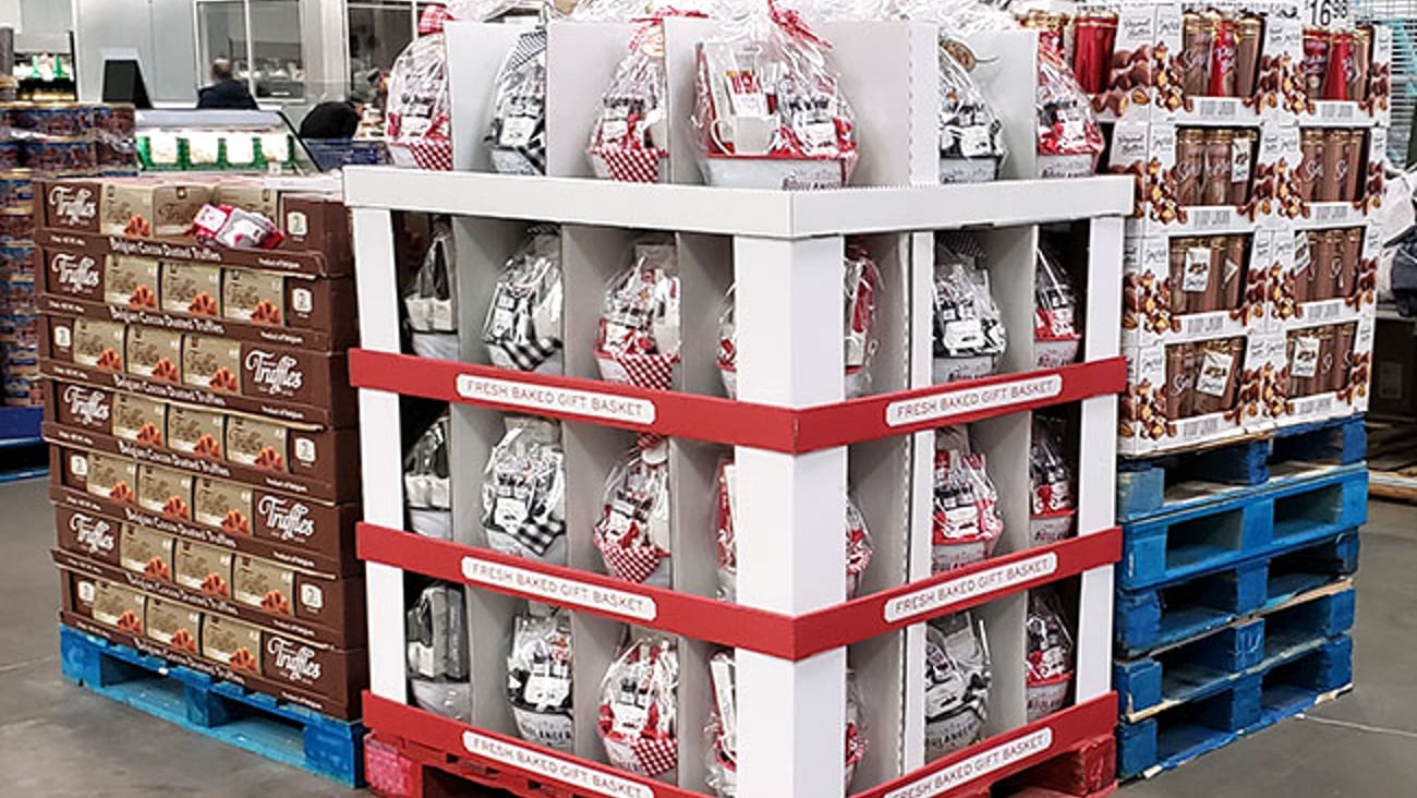 Sam's Club 'Fresh Baked Gift Basket' Pallet Display