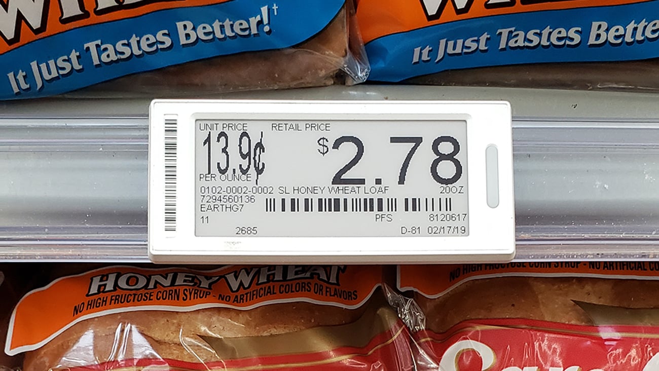 Walmart Digital Price Labels