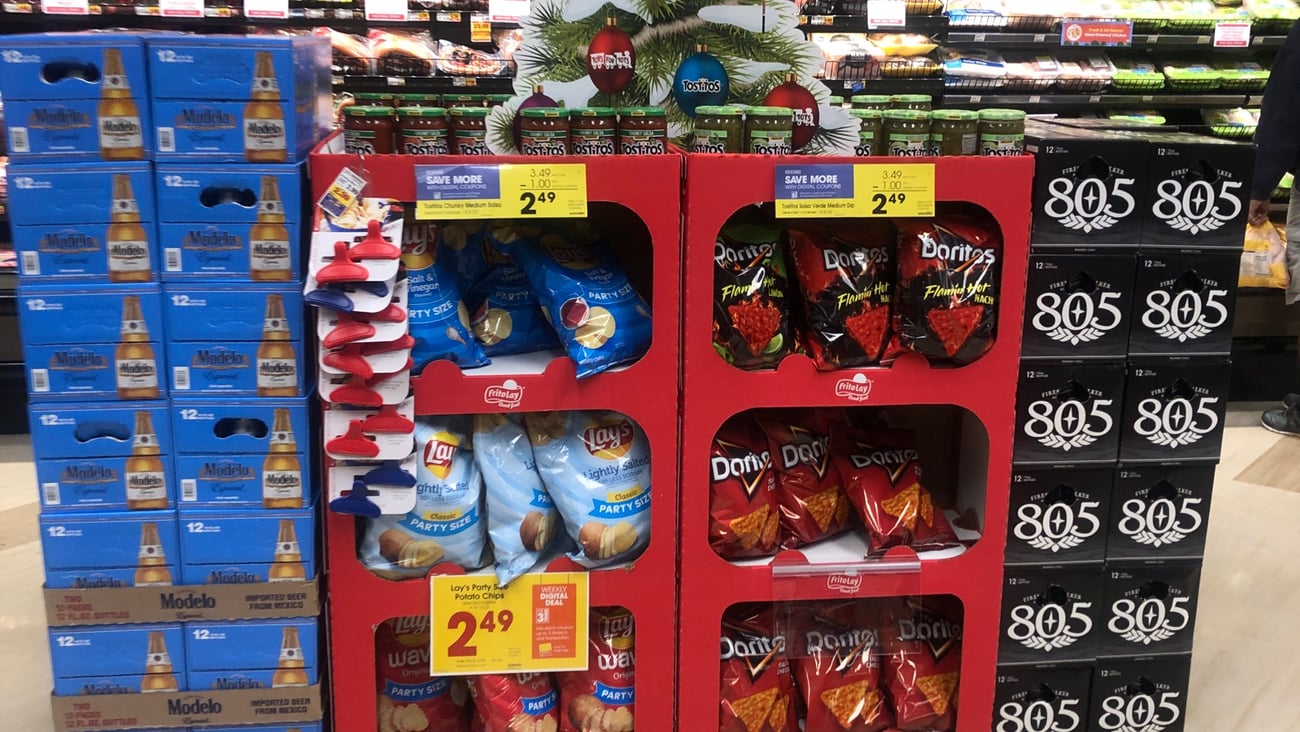 PepsiCo/Frito-Lay Holiday Floorstands