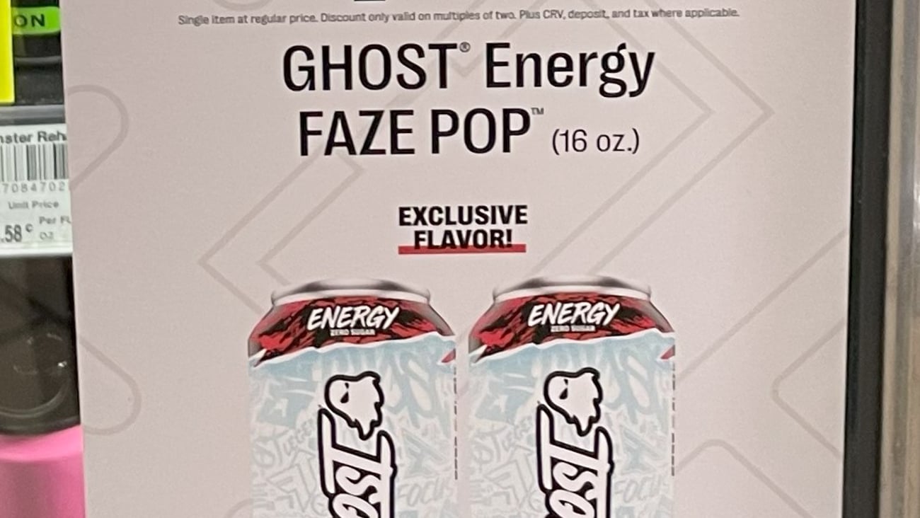 7-Eleven FaZe Pop 'Power Up' Cooler Cling