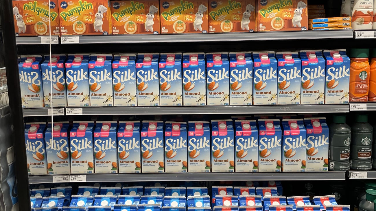 Walmart Silk Refrigerated Endcap