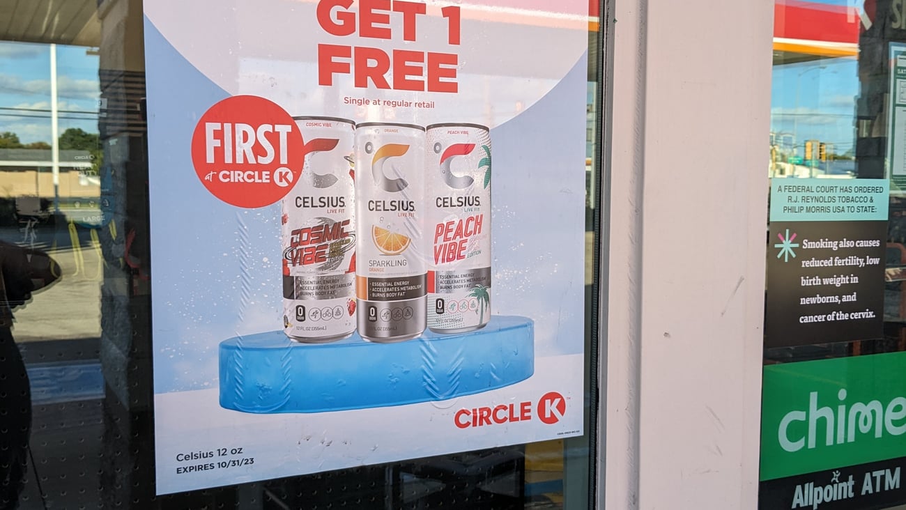 Circle K Celsius 'America's Thirst Stop' Poster