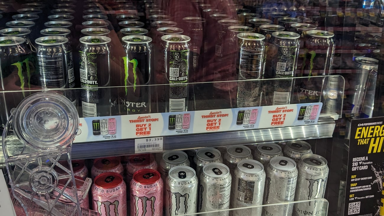 Circle K Monster 'America's Thirst Stop' Shelf Strip