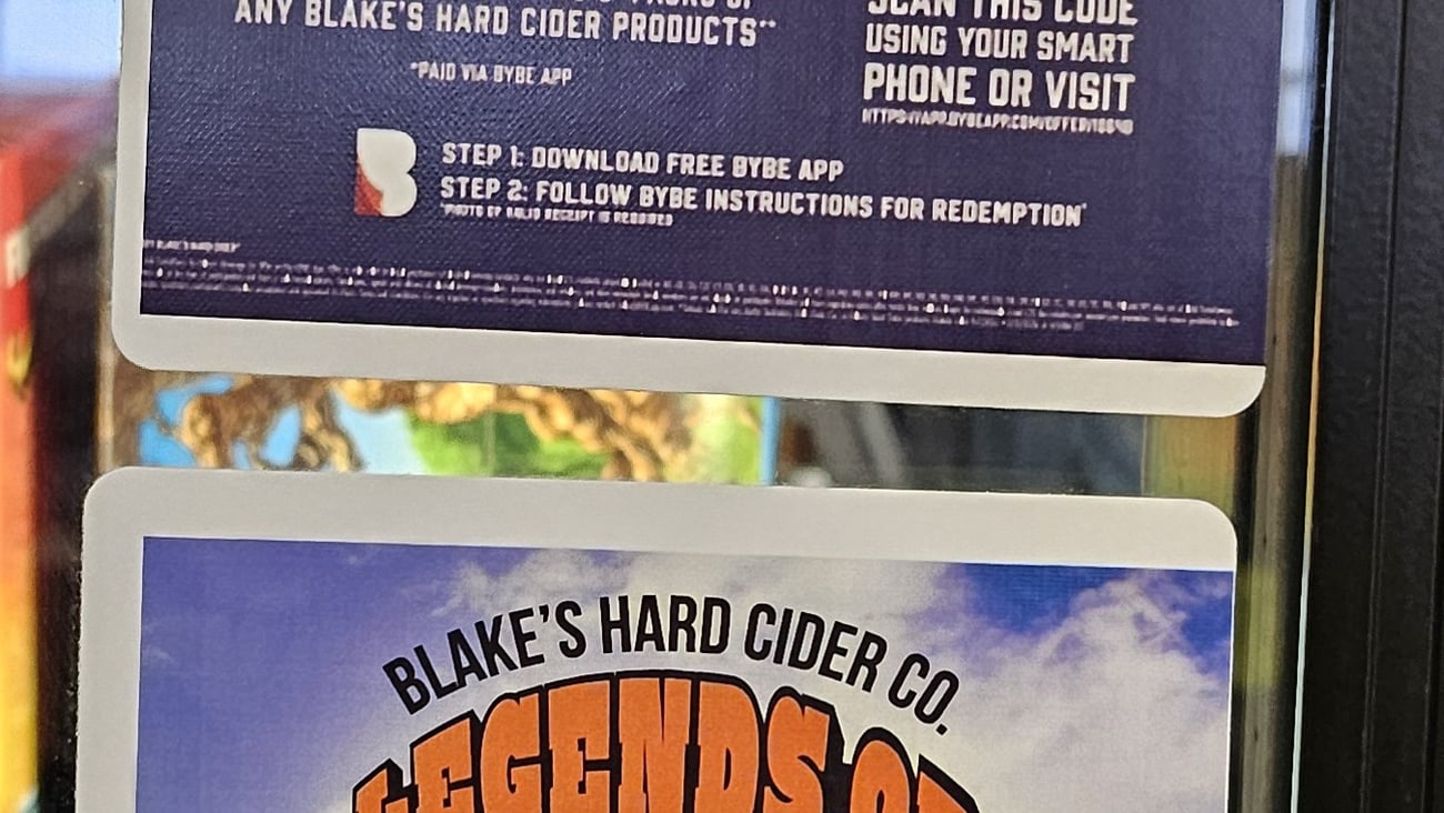 Blake's Hard Cider Co. 'Legends of Fall' Cooler Cling