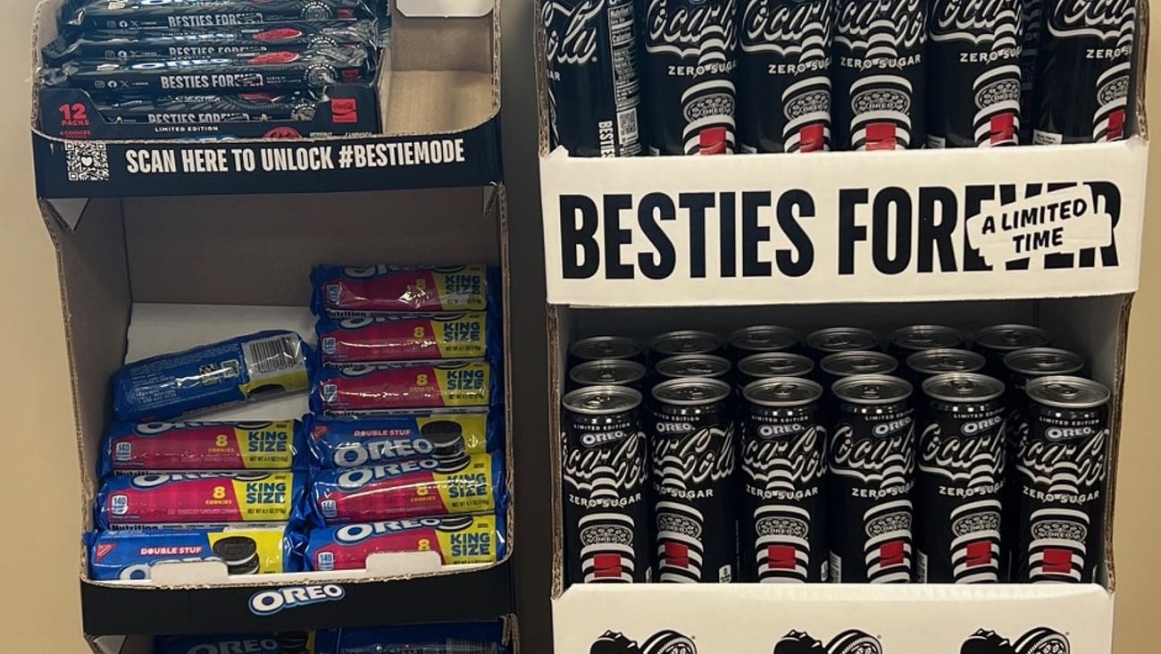 Coca-Cola Oreo 'Taste It While It Lasts' Floorstands