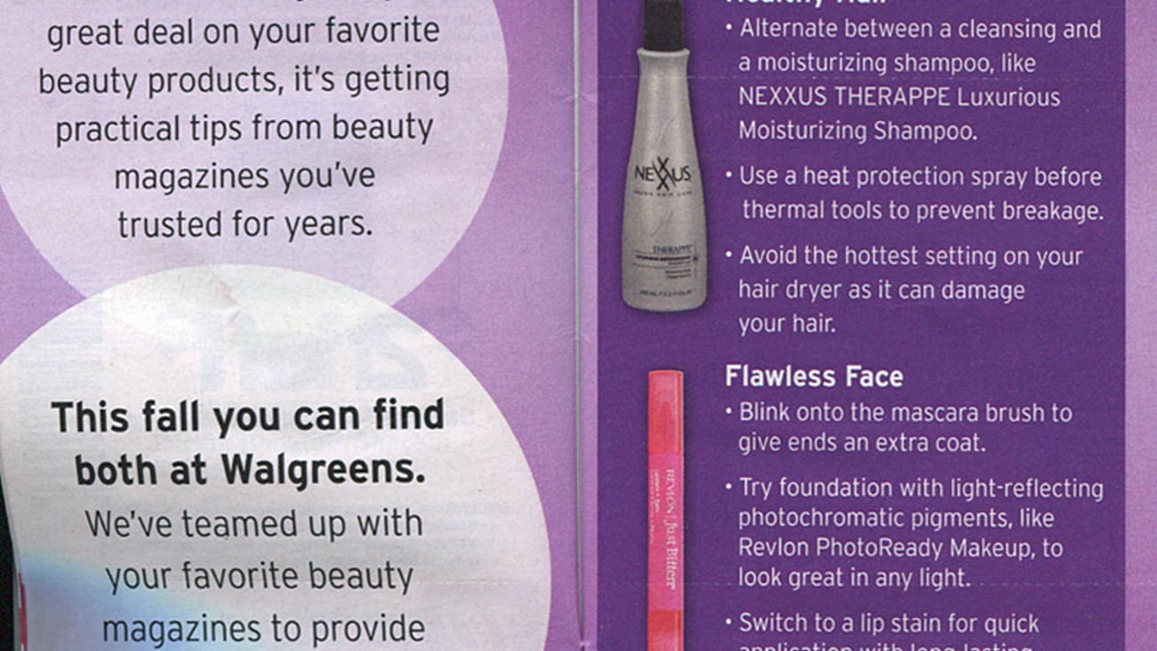 Walgreens 'More Than Beautiful' Feature neutrogena