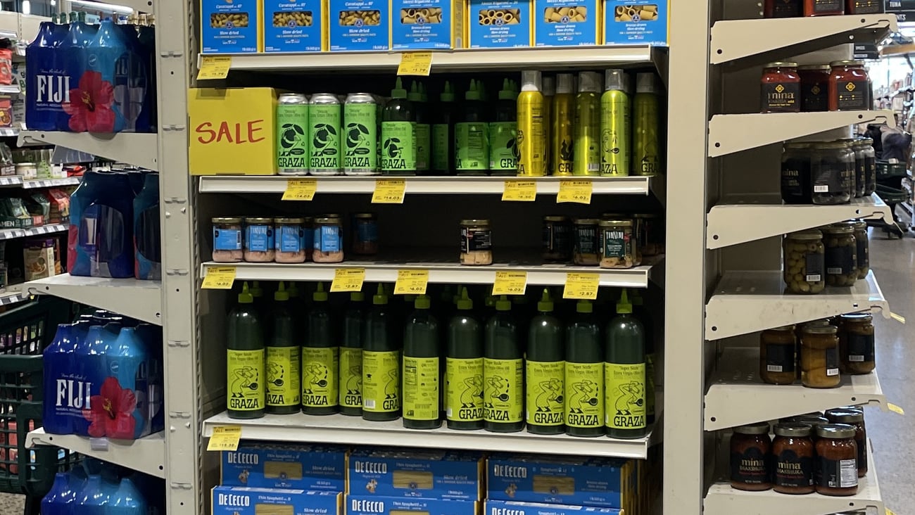 Whole Foods 'Taste the Mediterranean' Endcap