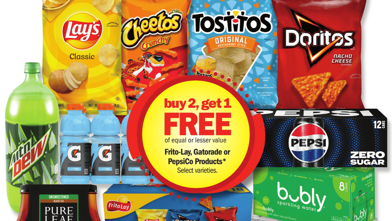 Meijer PepsiCo 'Stock Up for Gameday Savings' Feature