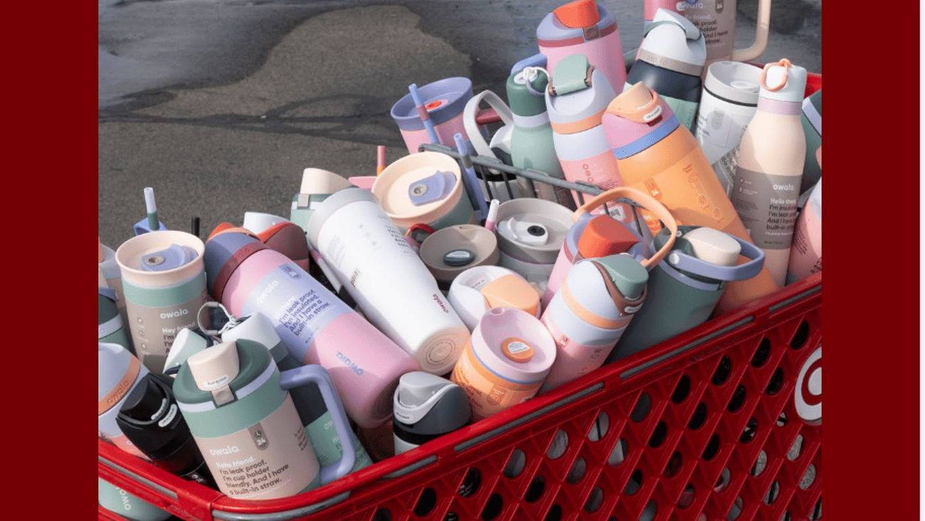 Owala Target 'Periwinkle Twinkle' Facebook Update