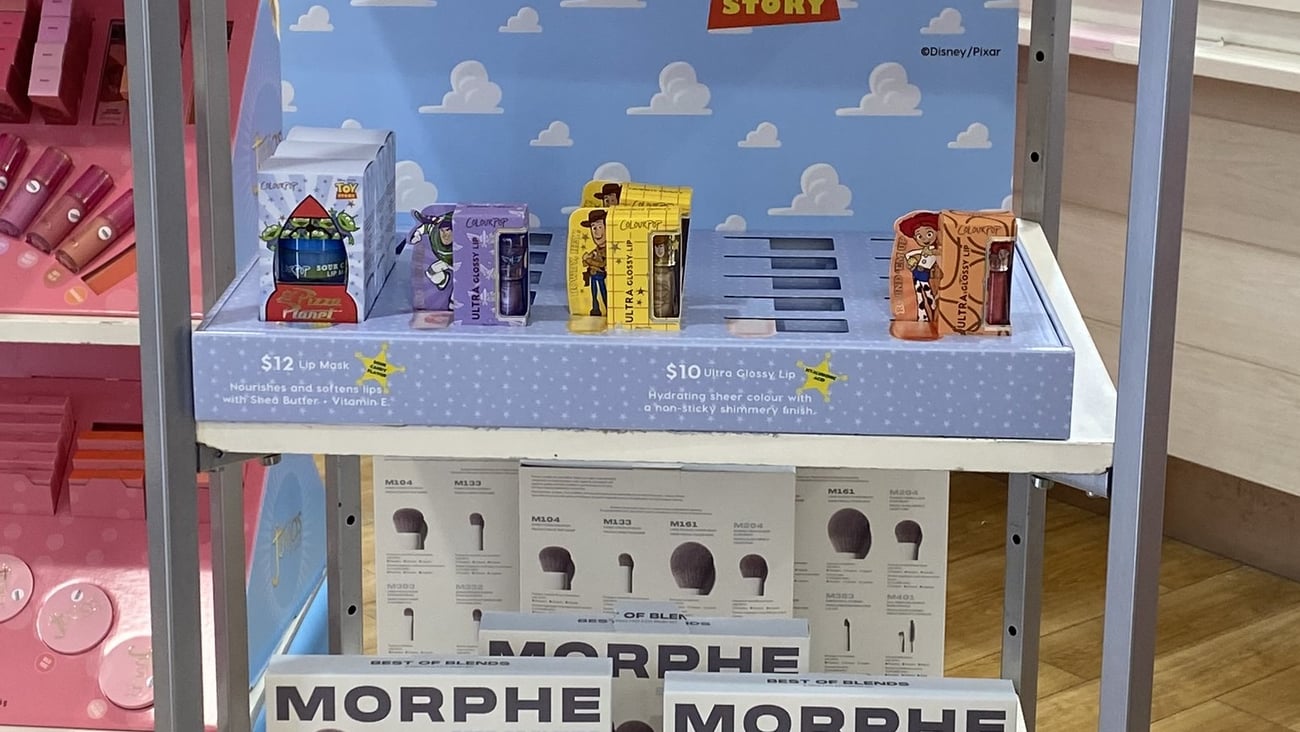 ColourPop Toy Story Ulta Display Fixtures