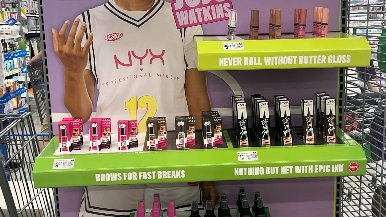 Nyx 'Courtside Certified Makeup' Endcap