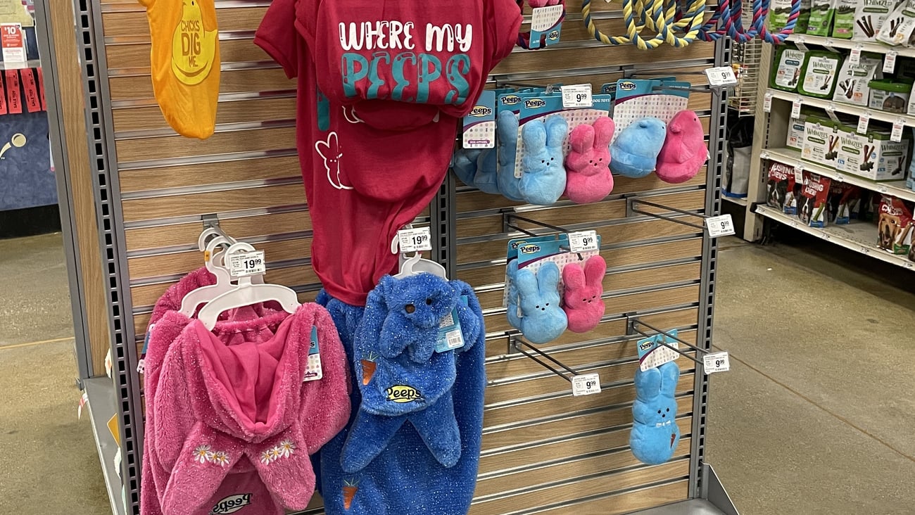 PetSmart Peeps Gondola