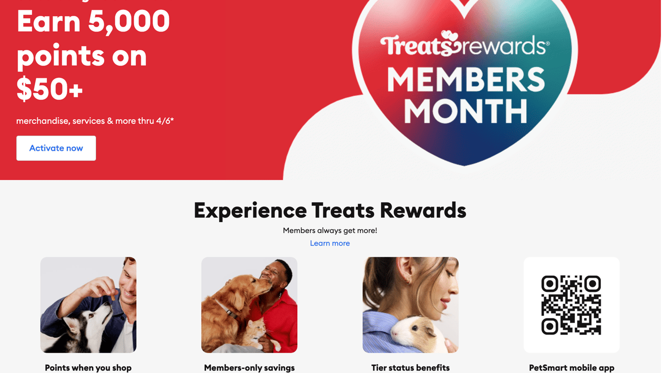 PetSmart 'Treats Rewards Member Month' Display Ad