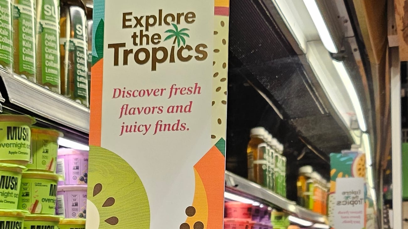 Whole Foods 'Explore the Tropics' Violator