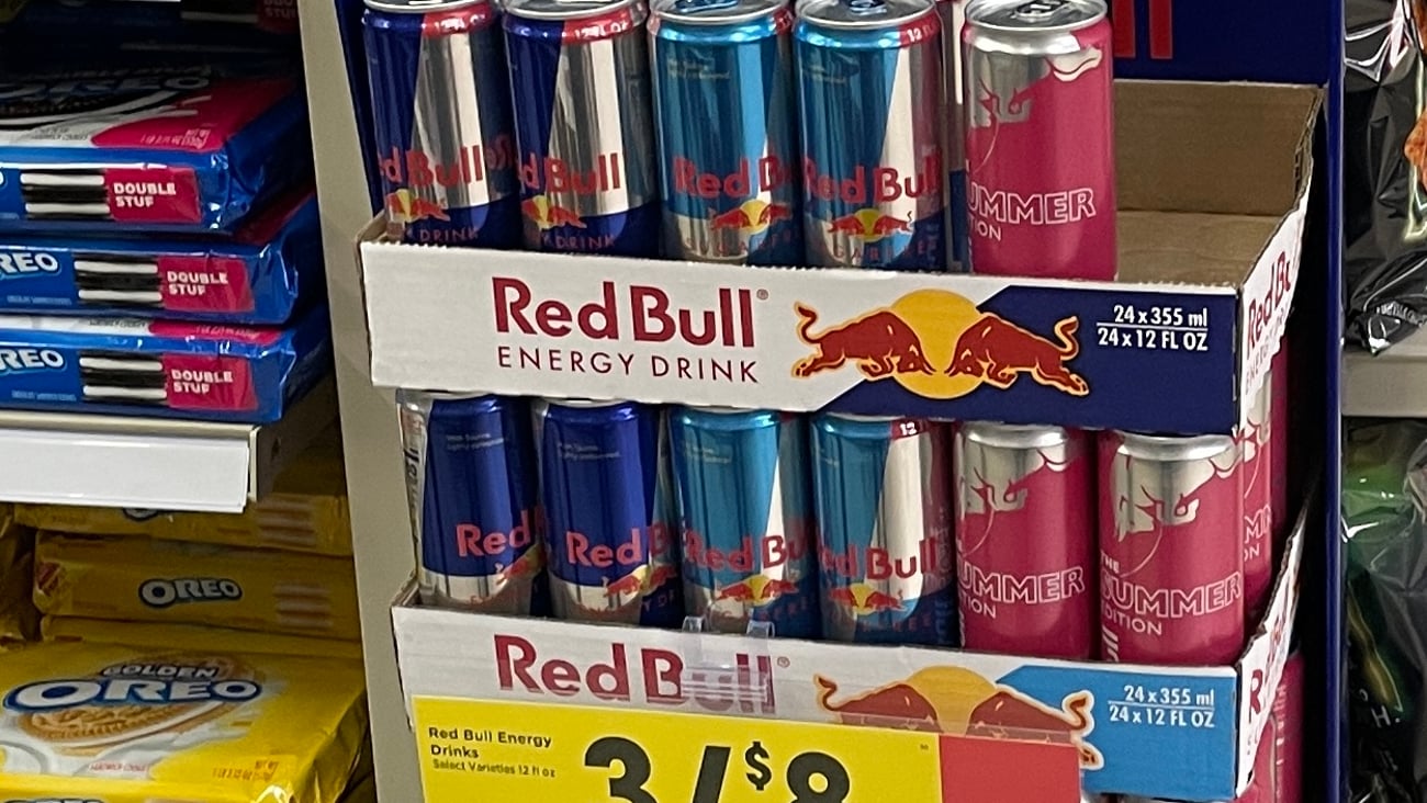 Red Bull Summer Edition 'Elevate Your Fitness' Floorstand