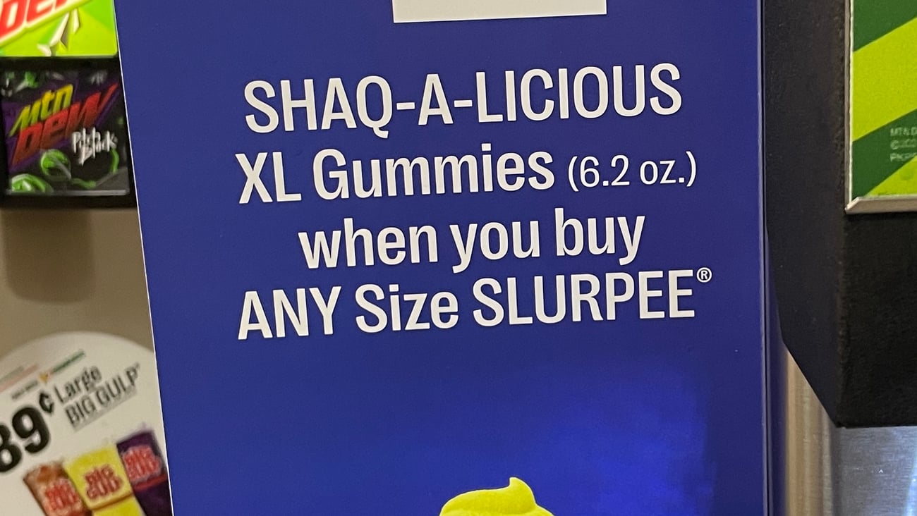 7-Eleven Shaq-A-Licious Fountain Blade