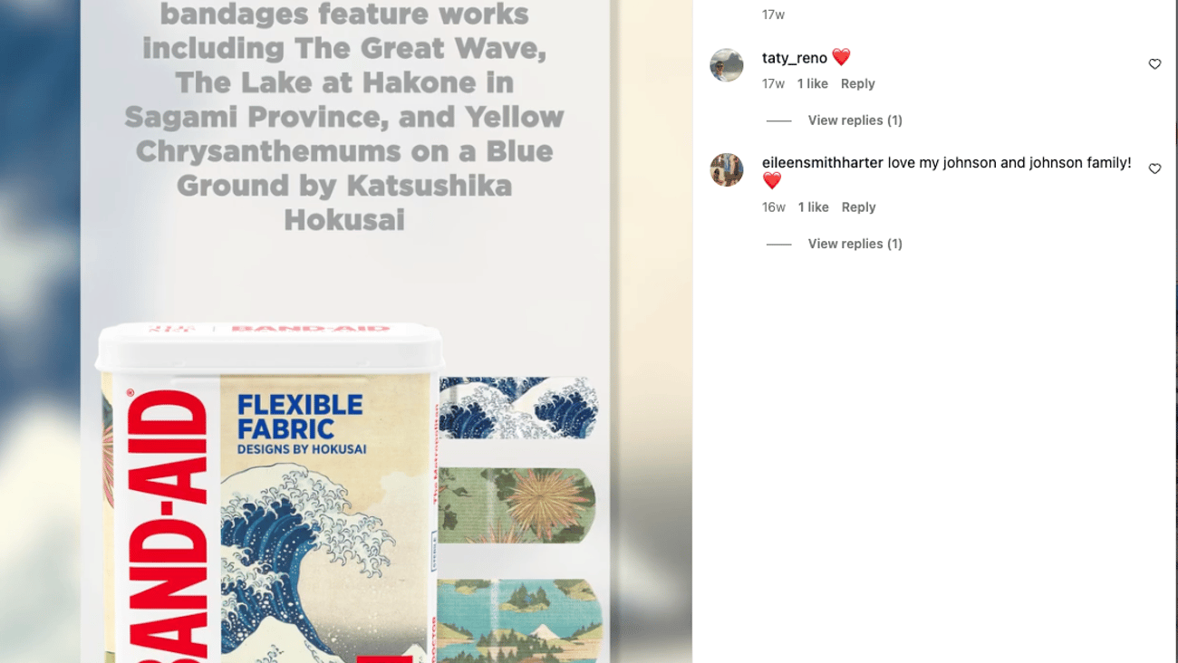 The Met x Band-Aid Instagram Update