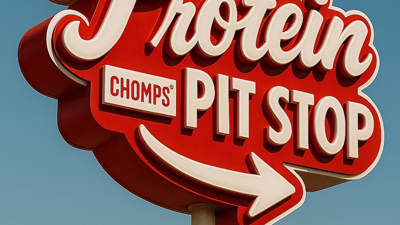 chomps protein pit stop
