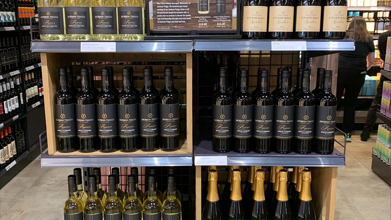 JT winemaker wine rack