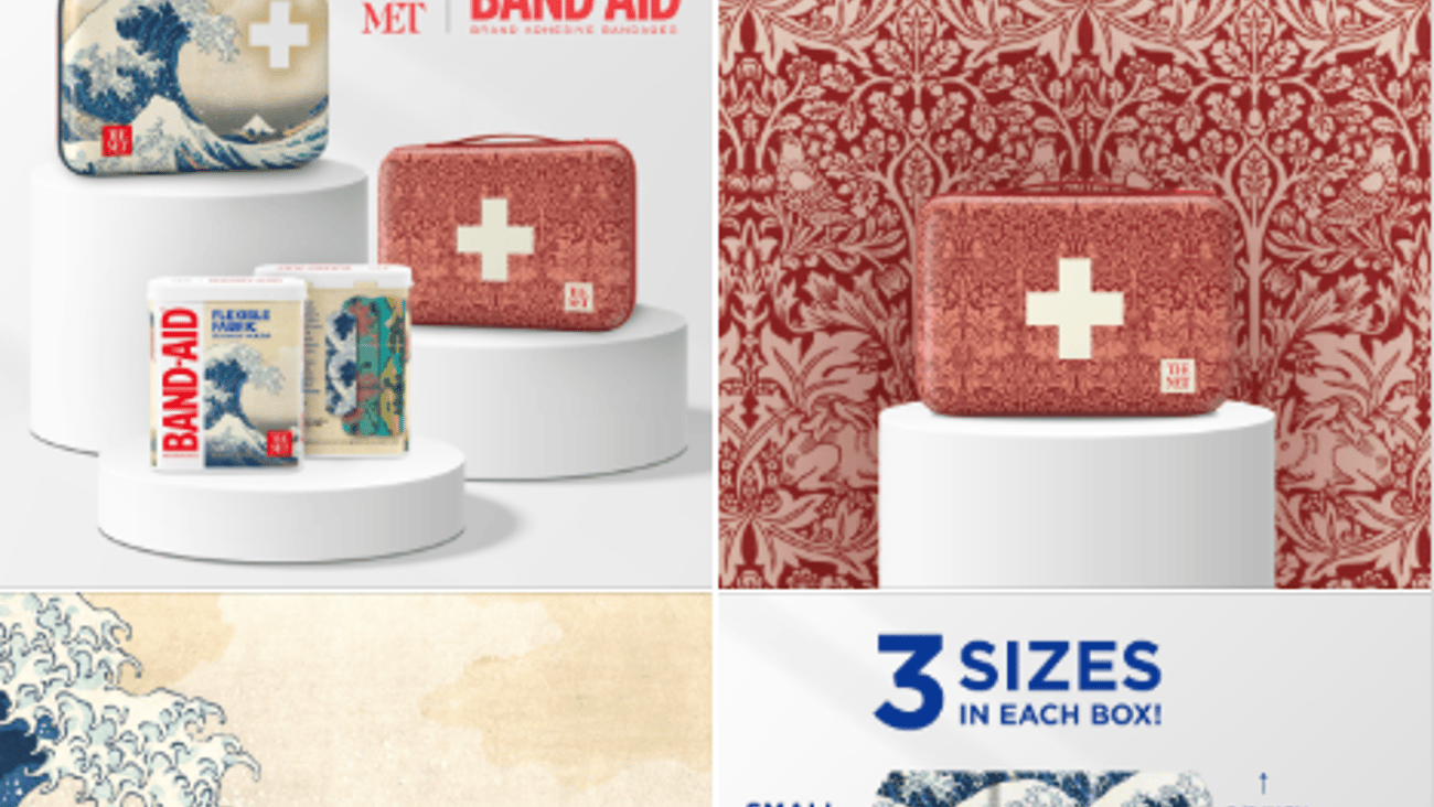 The Met x Band-Aid 'Exclusively at Target' Facebook Update