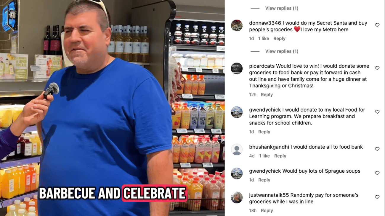 Metro 'Become a Moillionaire' Instagram Update