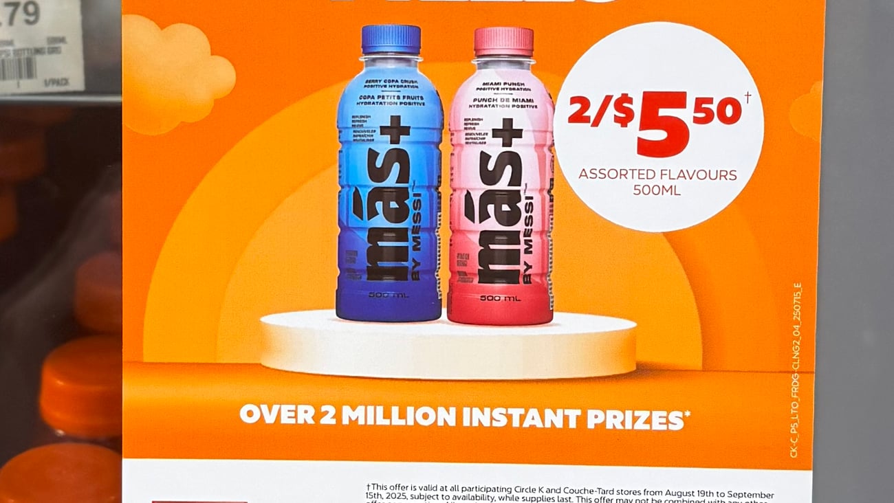 Circle K Mas 'Rock Paper Prizes' Cooler Cling