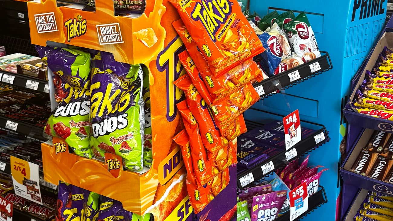 Takis Duos 'Face the Intensity' Floorstand