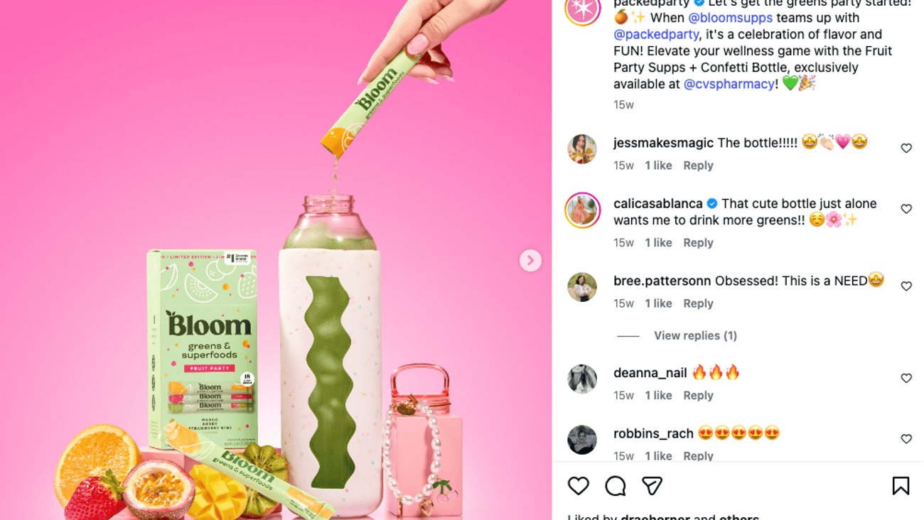 Packed Party 'Celebration of Flavor' Instagram Update