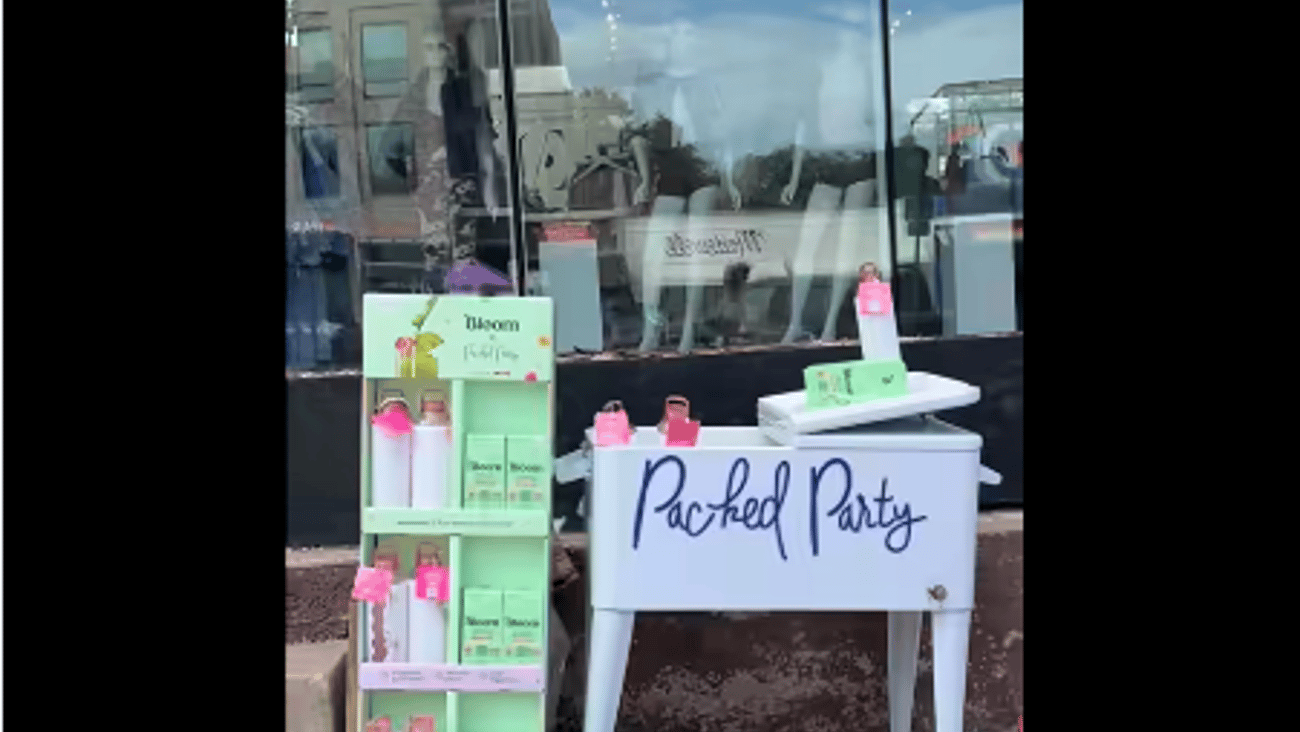 Packed Party 'Sip, Sip Hooray' Facebook Update